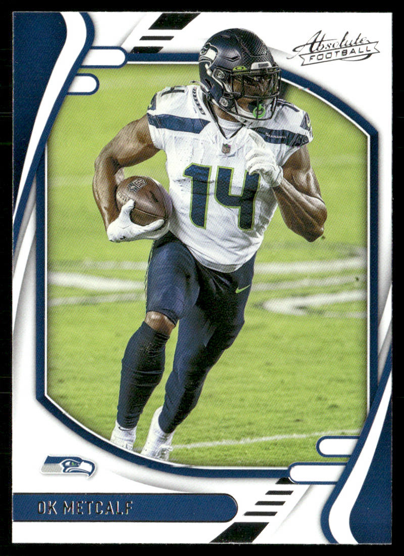 DK Metcalf 2021 Panini Absolute Retail #86 Seattle Seahawks