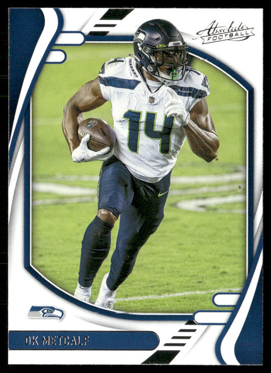 DK Metcalf 2021 Panini Absolute Retail #86 Seattle Seahawks