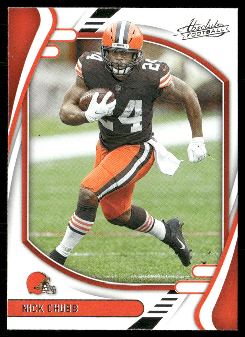 Nick Chubb 2021 Panini Absolute Retail #46 Cleveland Browns