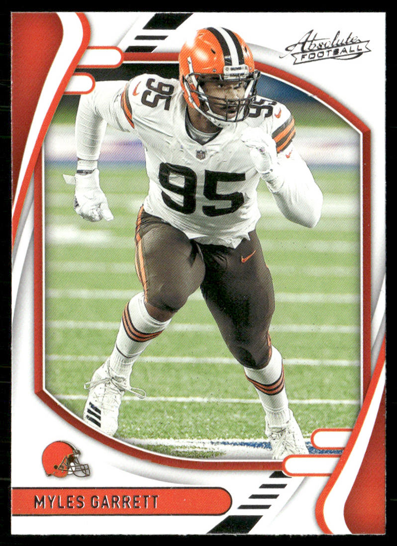 Myles Garrett 2021 Panini Absolute Retail #48 Cleveland Browns