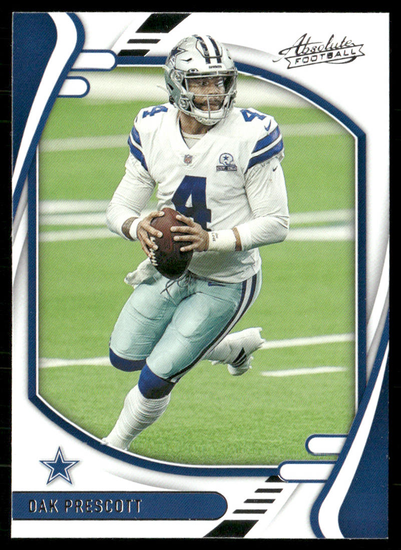 Dak Prescott 2021 Panini Absolute Retail #49 Dallas Cowboys
