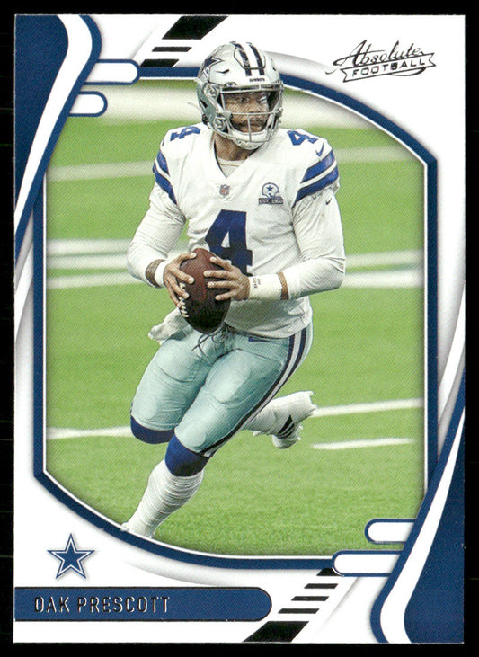 Dak Prescott 2021 Panini Absolute Retail #49 Dallas Cowboys