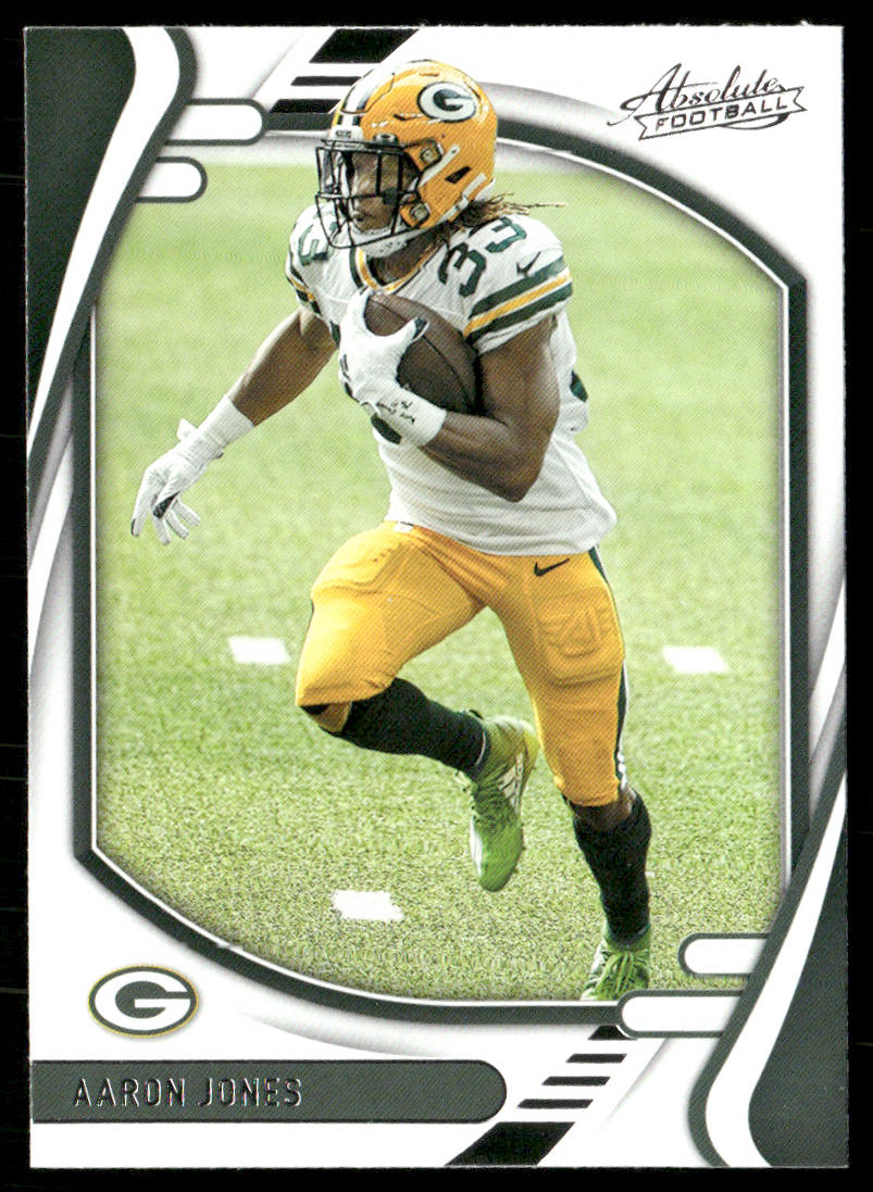 Aaron Jones 2021 Panini Absolute Retail #60 Green Bay Packers