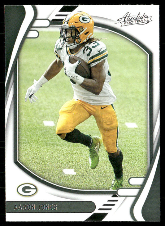 Aaron Jones 2021 Panini Absolute Retail #60 Green Bay Packers
