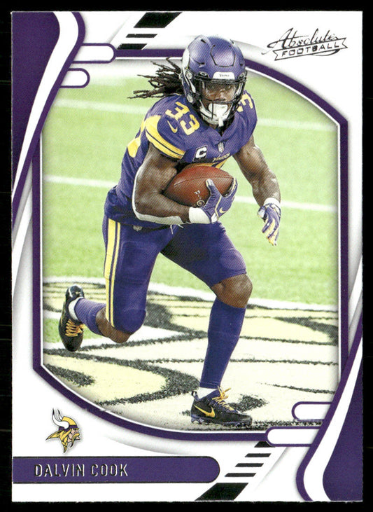 Dalvin Cook 2021 Panini Absolute Retail #64 Minnesota Vikings