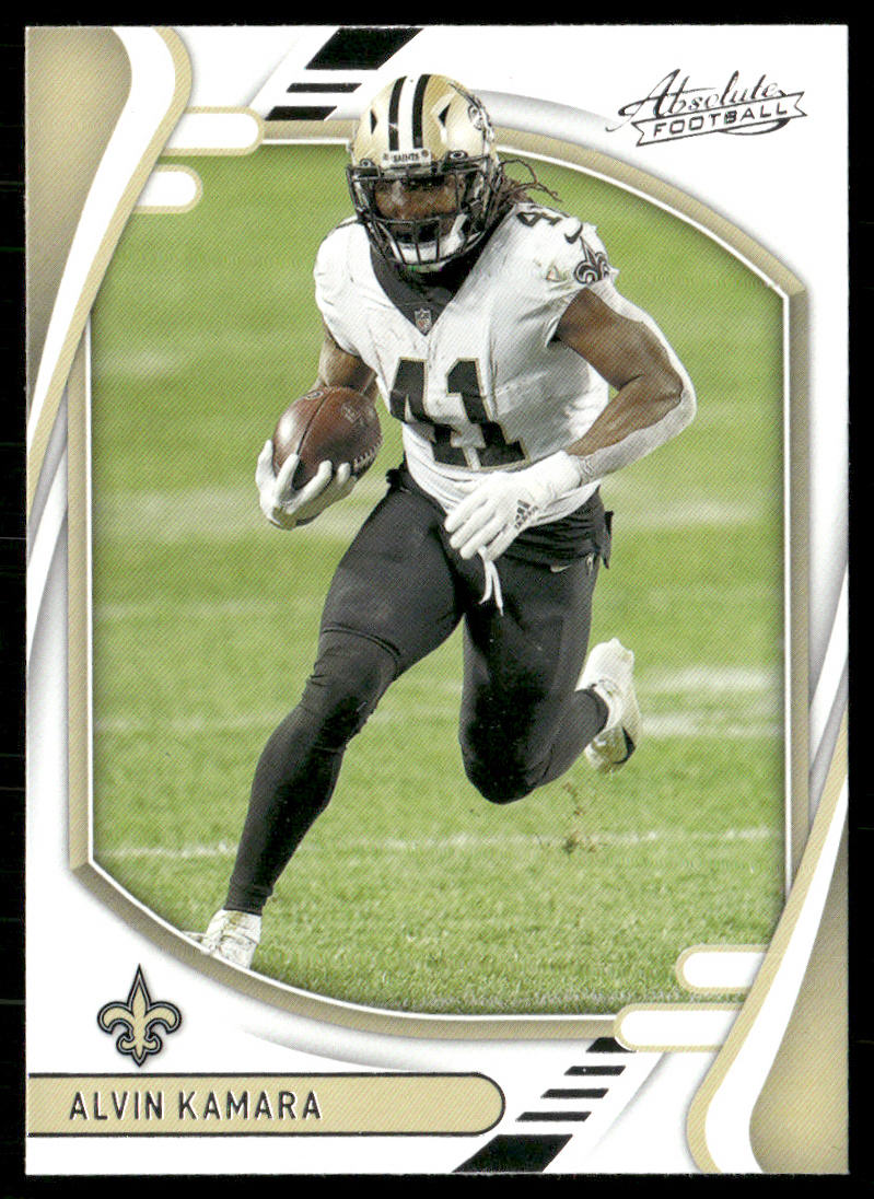 Alvin Kamara 2021 Panini Absolute Retail #67 New Orleans Saints