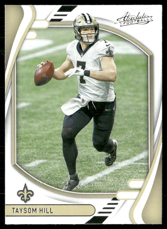 Taysom Hill 2021 Panini Absolute Retail #68 New Orleans Saints