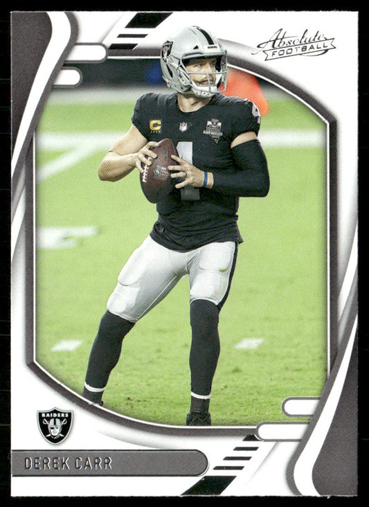 Derek Carr 2021 Panini Absolute Retail #70 Las Vegas Raiders