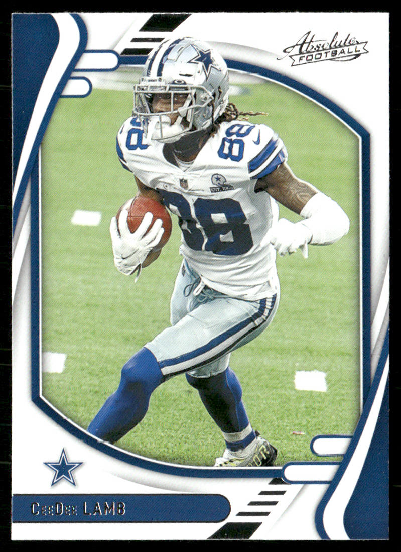 CeeDee Lamb 2021 Panini Absolute Retail #51 Dallas Cowboys