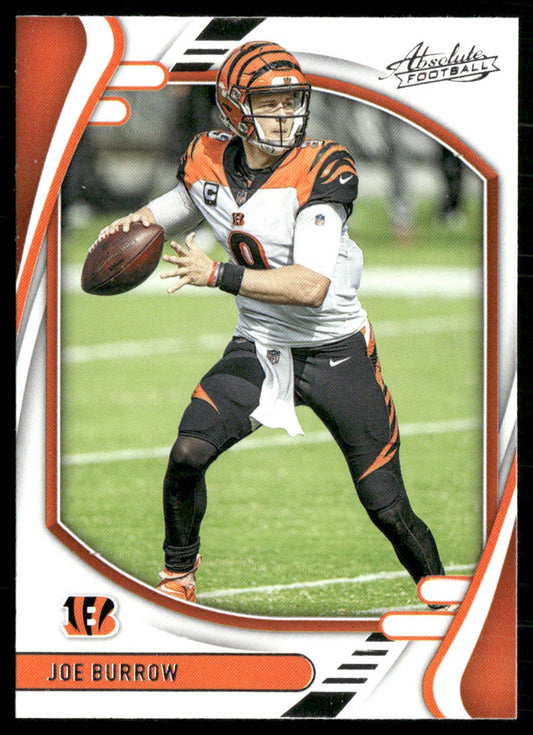 Joe Burrow 2021 Panini Absolute Retail #42 Cincinnati Bengals