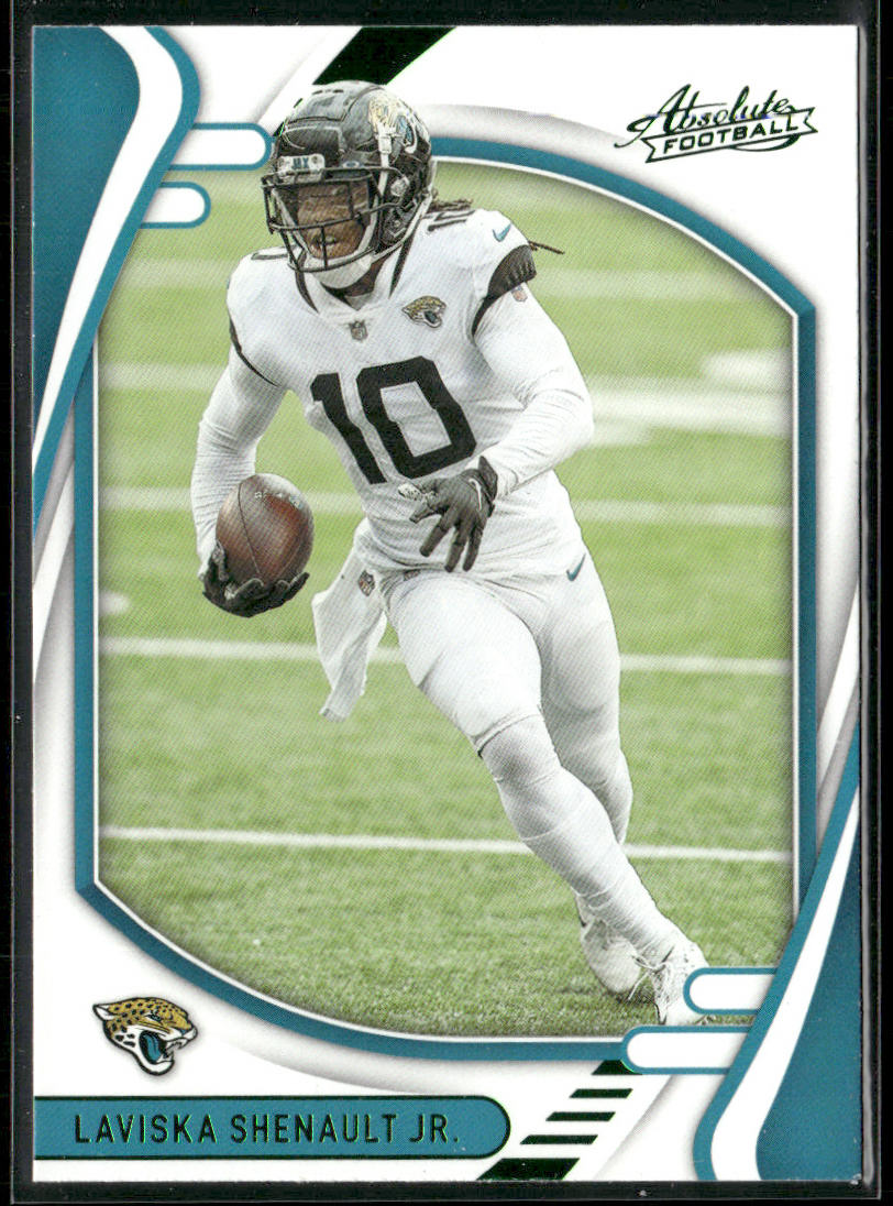 Laviska Shenault Jr. 2021 Panini Absolute Green #63 Jacksonville Jaguars