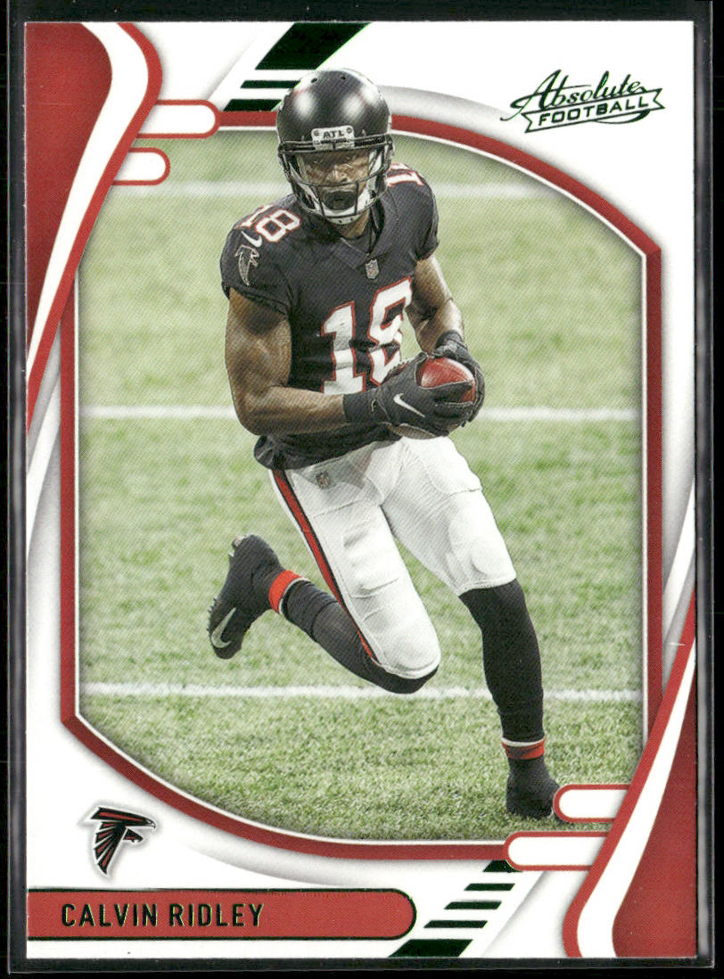 Calvin Ridley 2021 Panini Absolute Green #35 Atlanta Falcons