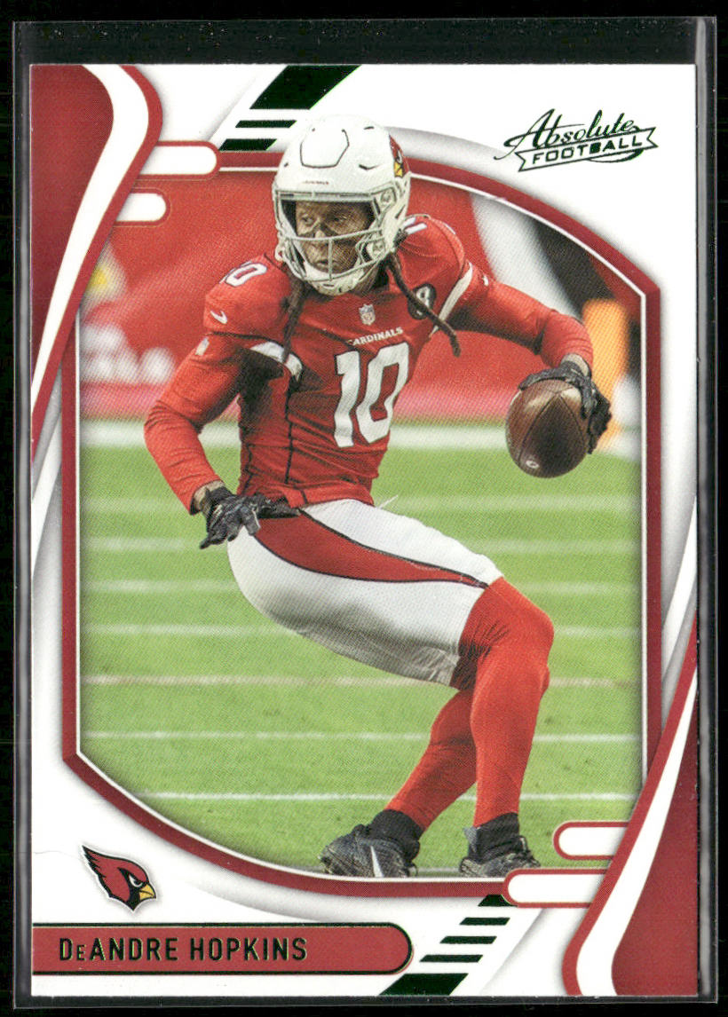 DeAndre Hopkins 2021 Panini Absolute Green #18 Arizona Cardinals