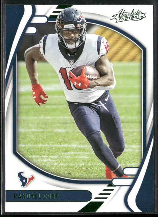 Randall Cobb 2021 Panini Absolute Green #57 Houston Texans