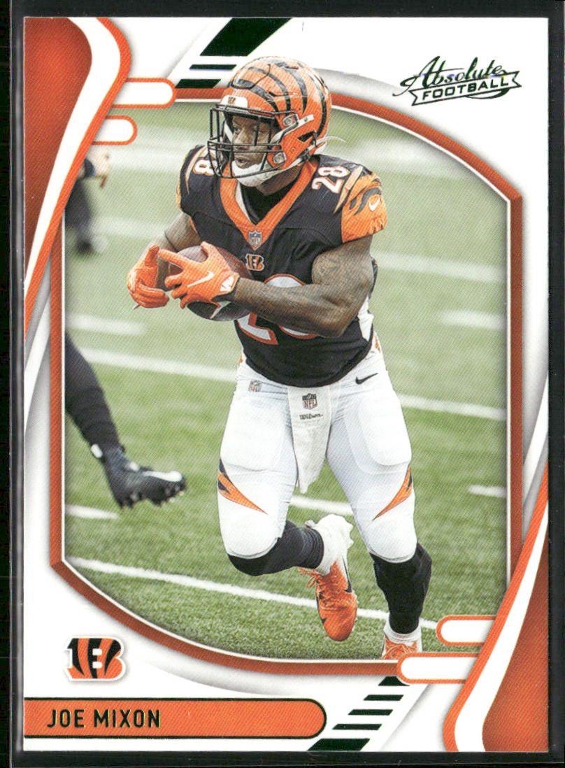 Joe Mixon 2021 Panini Absolute Green #43 Cincinnati Bengals