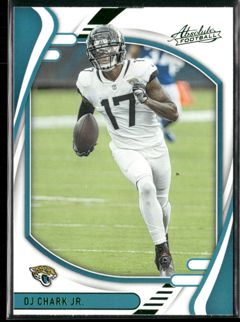 DJ Chark Jr. 2021 Panini Absolute Green #61 Jacksonville Jaguars