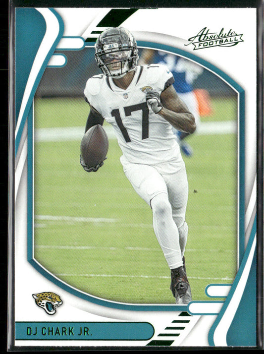 DJ Chark Jr. 2021 Panini Absolute Green #61 Jacksonville Jaguars
