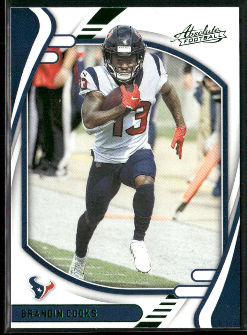 Brandin Cooks 2021 Panini Absolute Green #56 Houston Texans