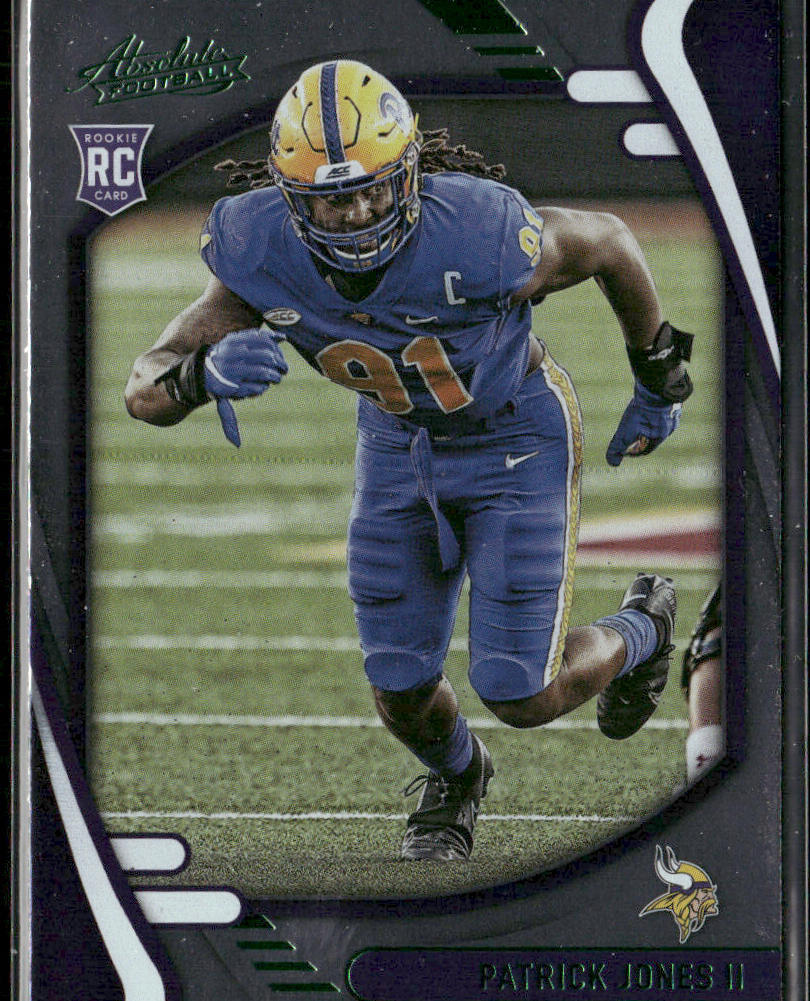 Patrick Jones II 2021 Panini Absolute Green #152 Minnesota Vikings