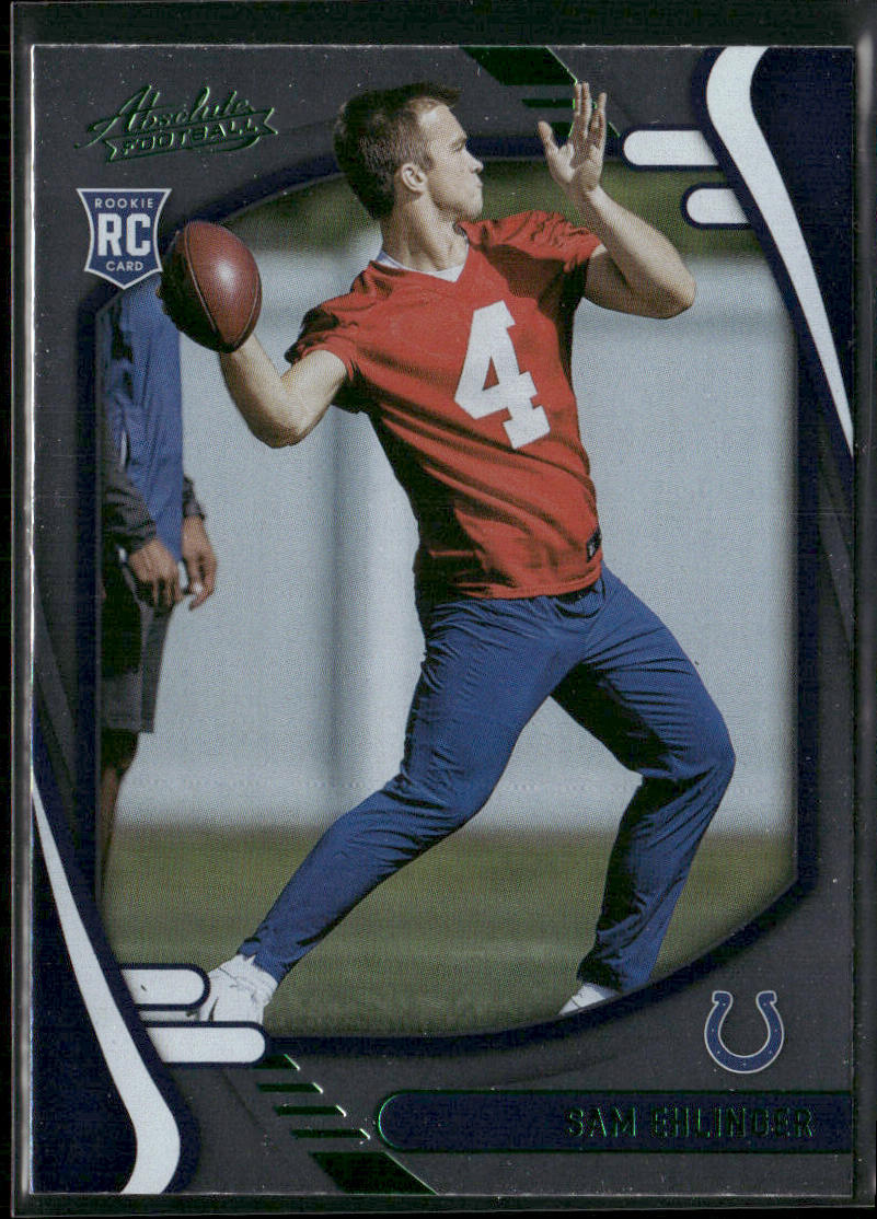 Sam Ehlinger 2021 Panini Absolute Green #179 Indianapolis Colts
