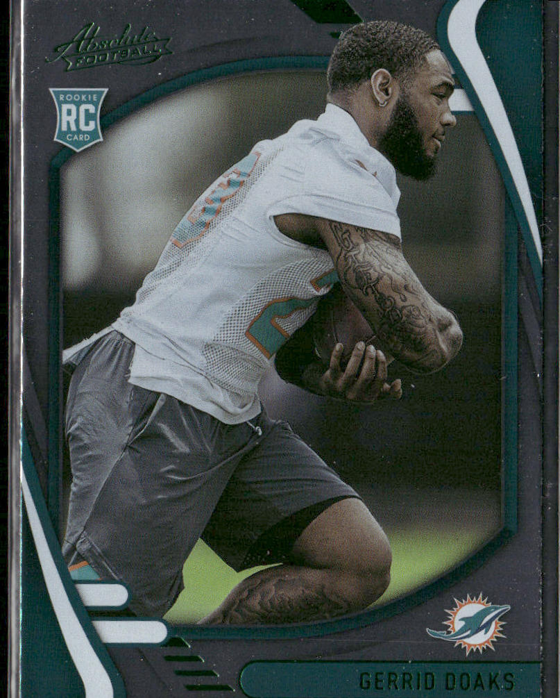 Gerrid Doaks 2021 Panini Absolute Green #189 Miami Dolphins