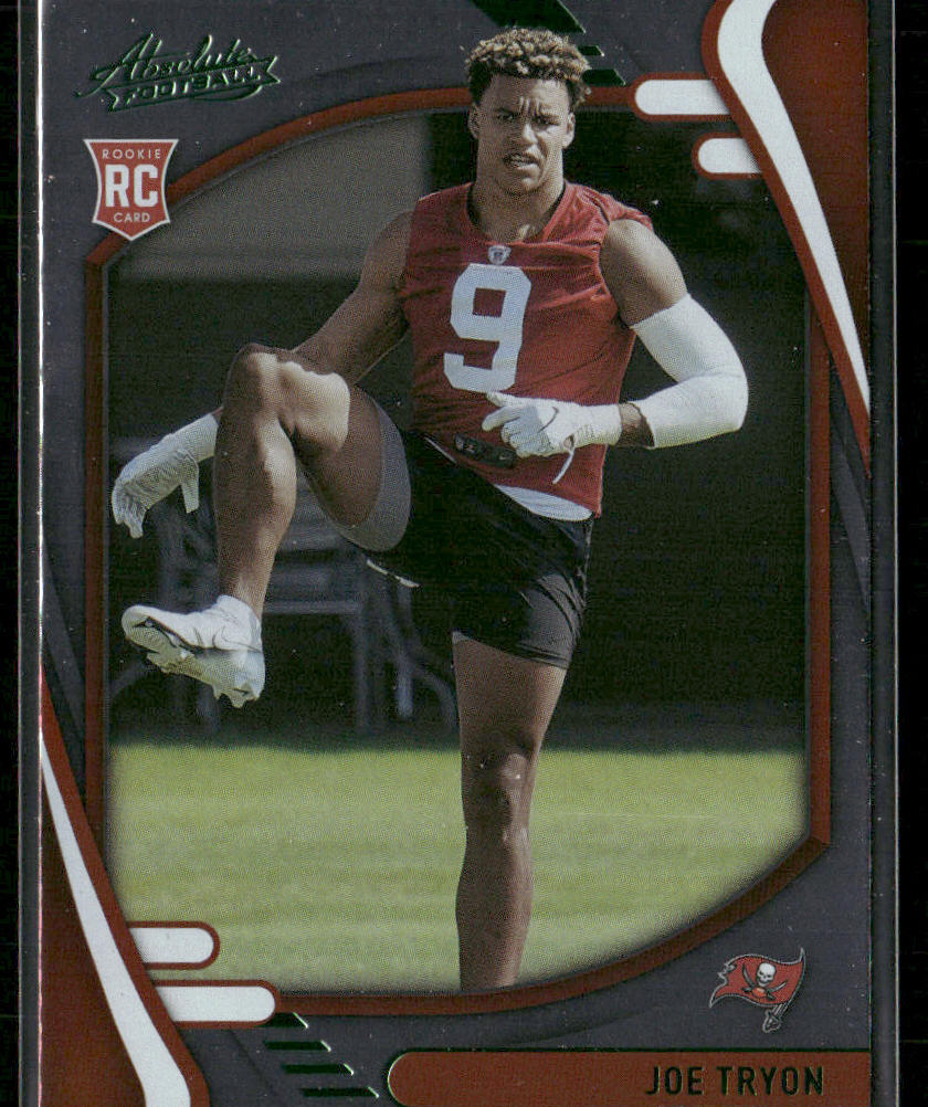 Joe Tryon-Shoyinka 2021 Panini Absolute Green #191 Tampa Bay Buccaneers