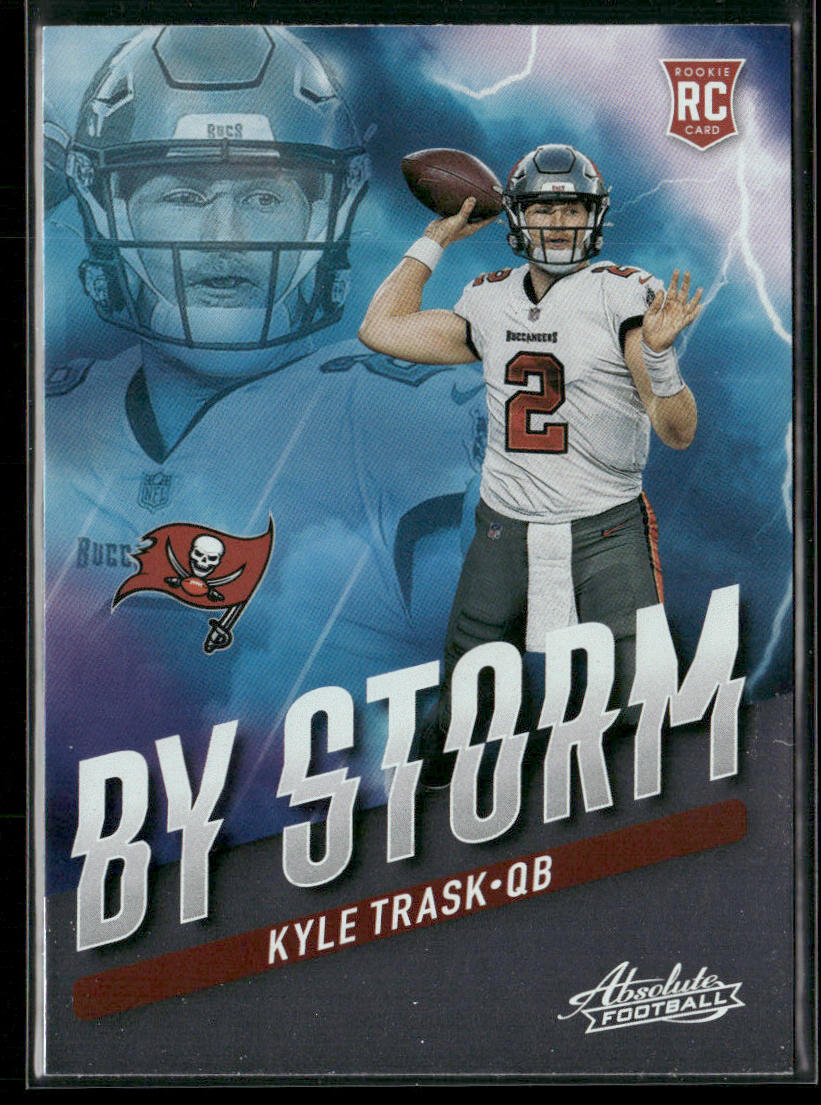 Kyle Trask 2021 Panini Absolute By Storm #BST-17 Tampa Bay Buccaneers