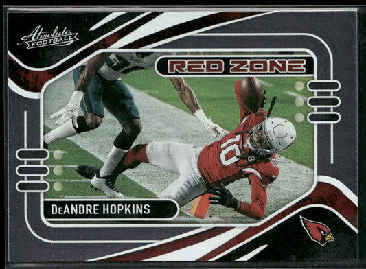 DeAndre Hopkins 2021 Panini Absolute Red Zone #RZ10 Arizona Cardinals