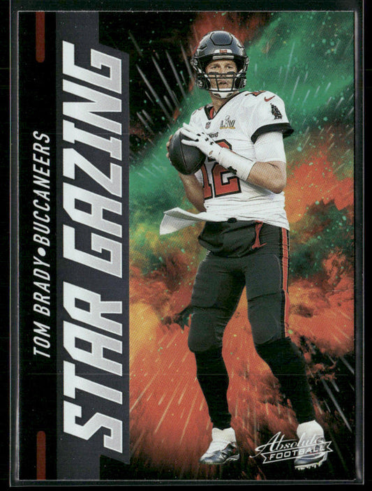 Tom Brady 2021 Panini Absolute Star Gazing #SG1 Tampa Bay Buccaneers
