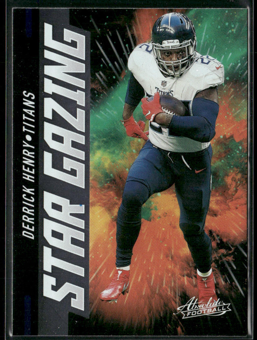 Derrick Henry 2021 Panini Absolute Star Gazing #SG7 Tennessee Titans