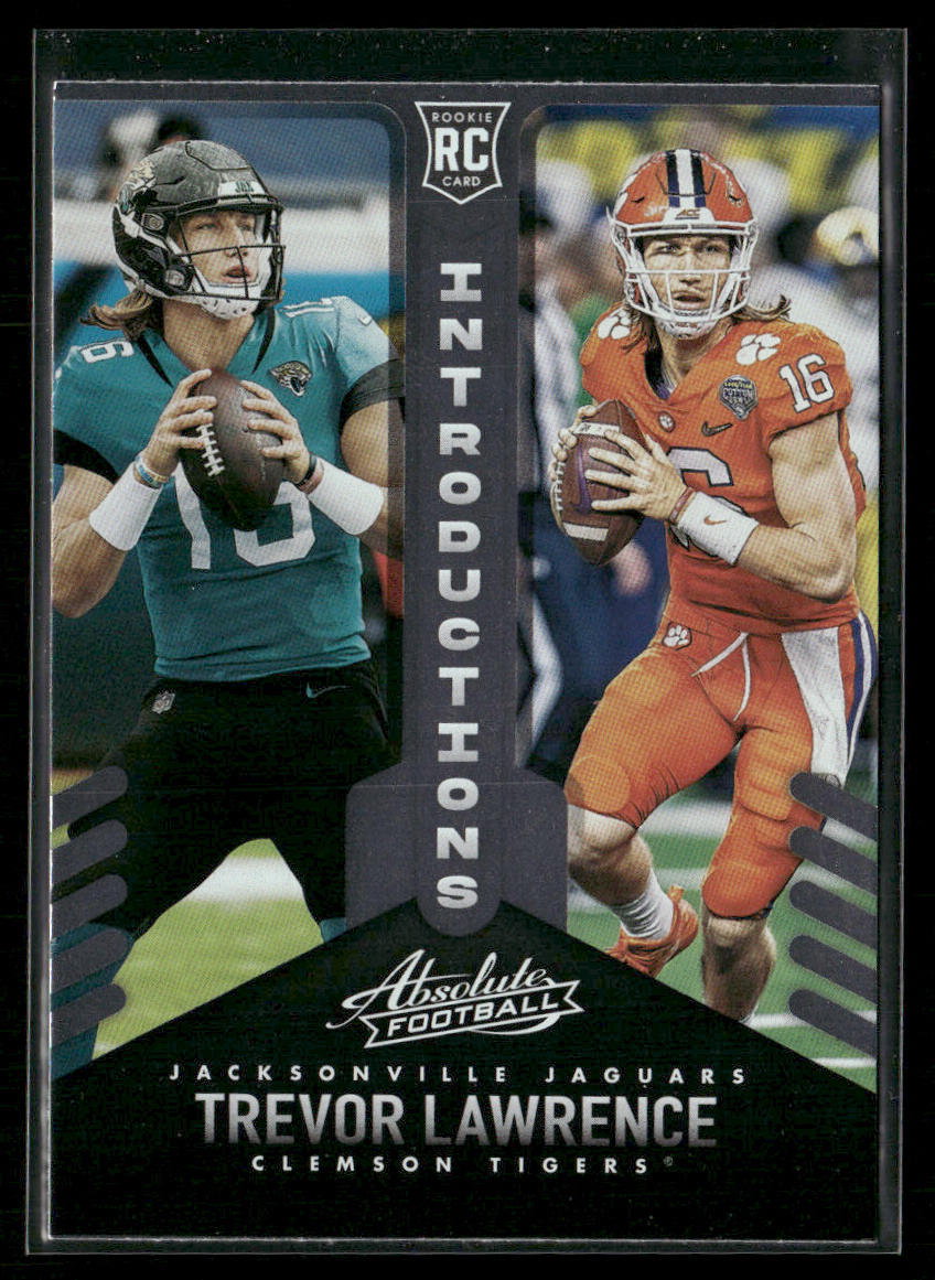 Trevor Lawrence 2021 Panini Absolute Introductions #INT-1