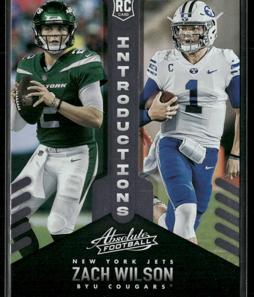 Zach Wilson 2021 Panini Absolute Introductions #INT-2