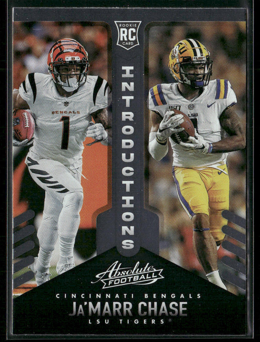 Ja'Marr Chase 2021 Panini Absolute Introductions #INT-5