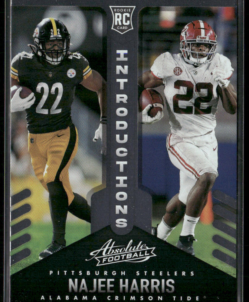Najee Harris 2021 Panini Absolute Introductions #INT-11