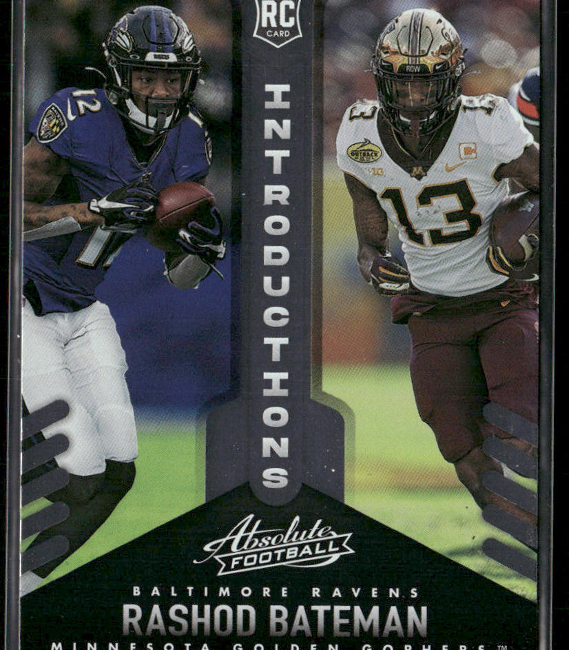 Rashod Bateman 2021 Panini Absolute Introductions #INT-13