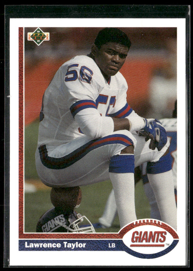 Lawrence Taylor 1991 Upper Deck #445 New York Giants