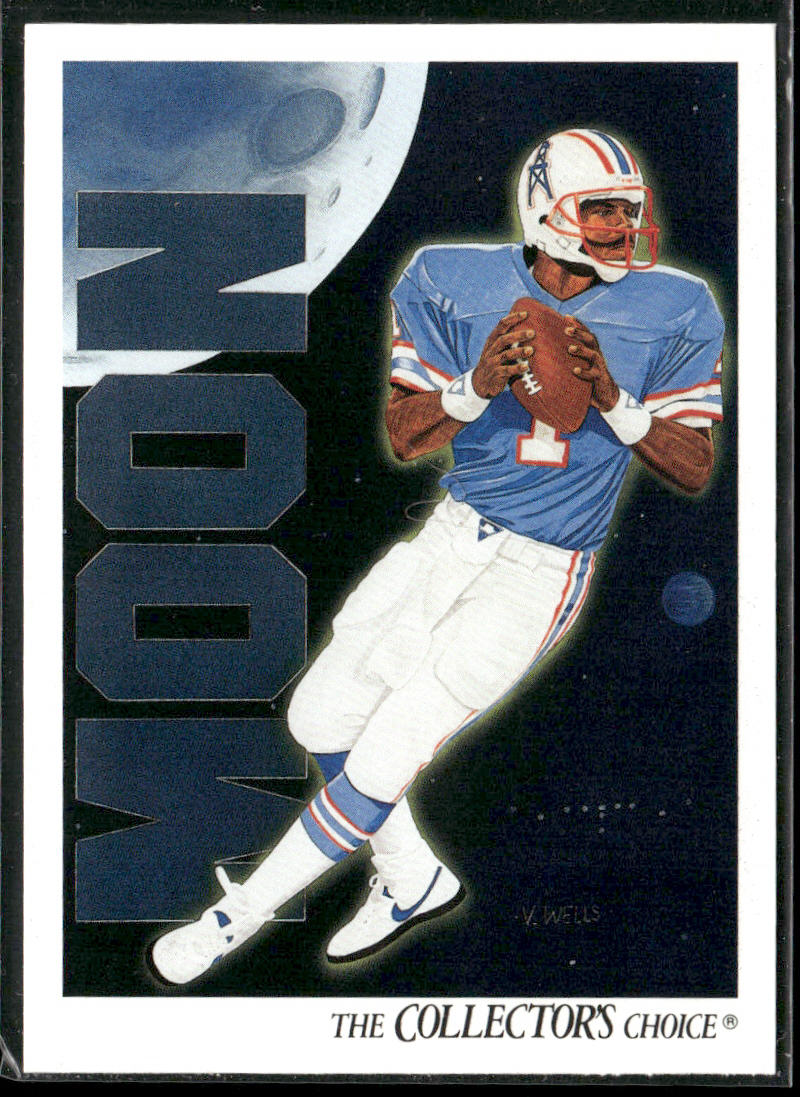Warren Moon 1991 Upper Deck #90b Houston Oilers
