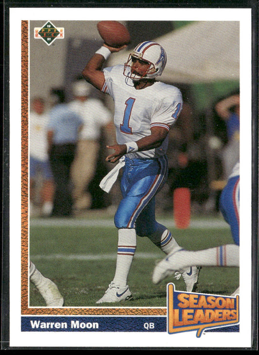Warren Moon 1991 Upper Deck #403 Houston Oilers