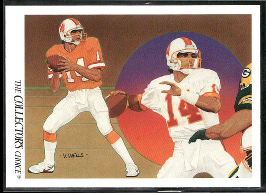 Vinny Testaverde 1991 Upper Deck #77 Tampa Bay Buccaneers