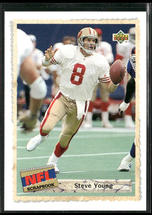 Steve Young 1992 Upper Deck #519 San Francisco 49ers