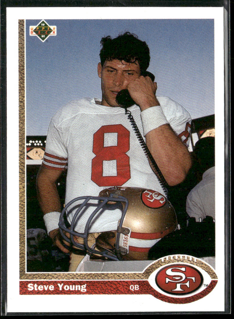 Steve Young 1991 Upper Deck #101 San Francisco 49ers