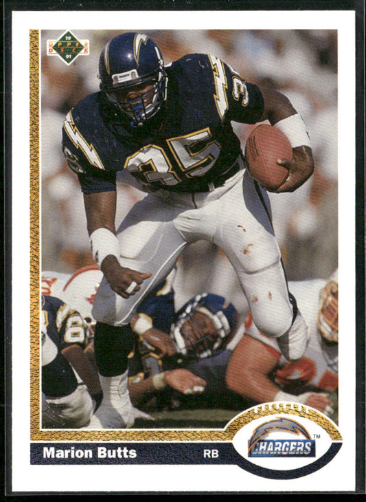 Marion Butts 1991 Upper Deck #147 San Diego Chargers