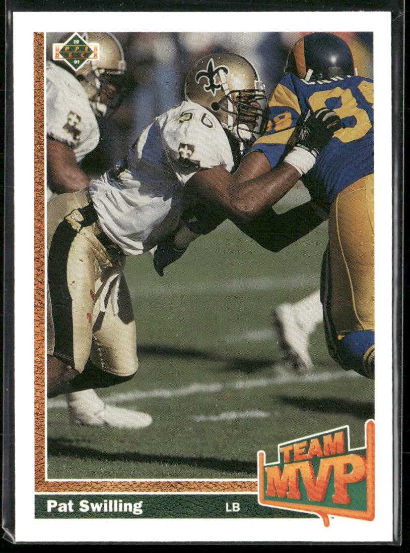 Pat Swilling 1991 Upper Deck #468 New Orleans Saints