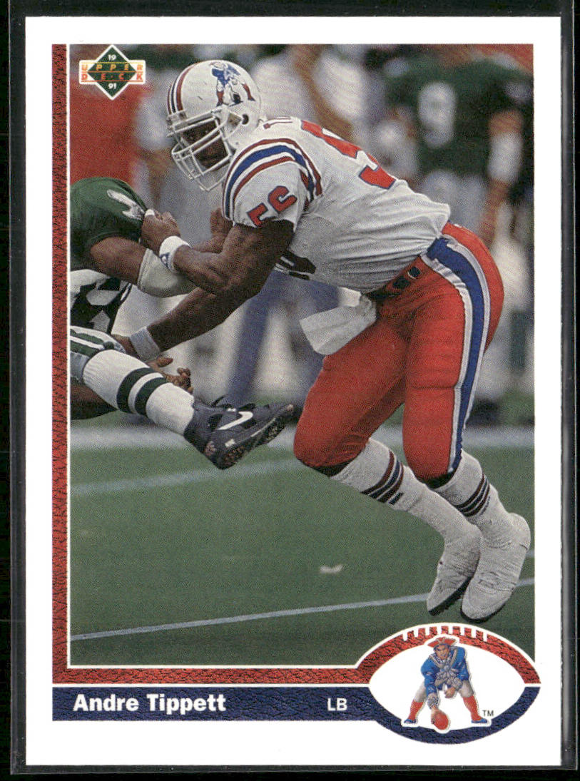 Andre Tippett 1991 Upper Deck #354c New England Patriots