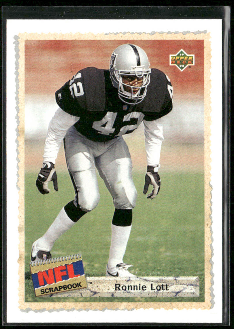 Ronnie Lott 1992 Upper Deck #515 Los Angeles Raiders