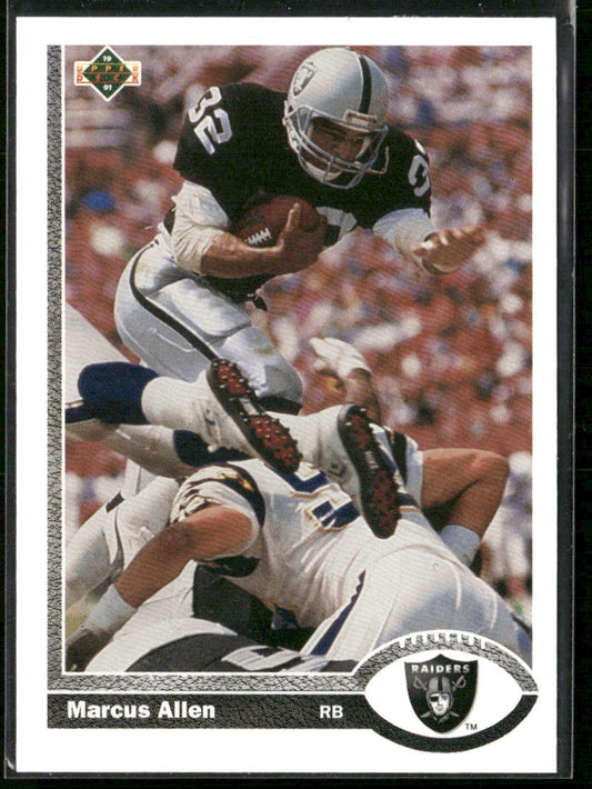 Marcus Allen 1991 Upper Deck #446 Los Angeles Raiders