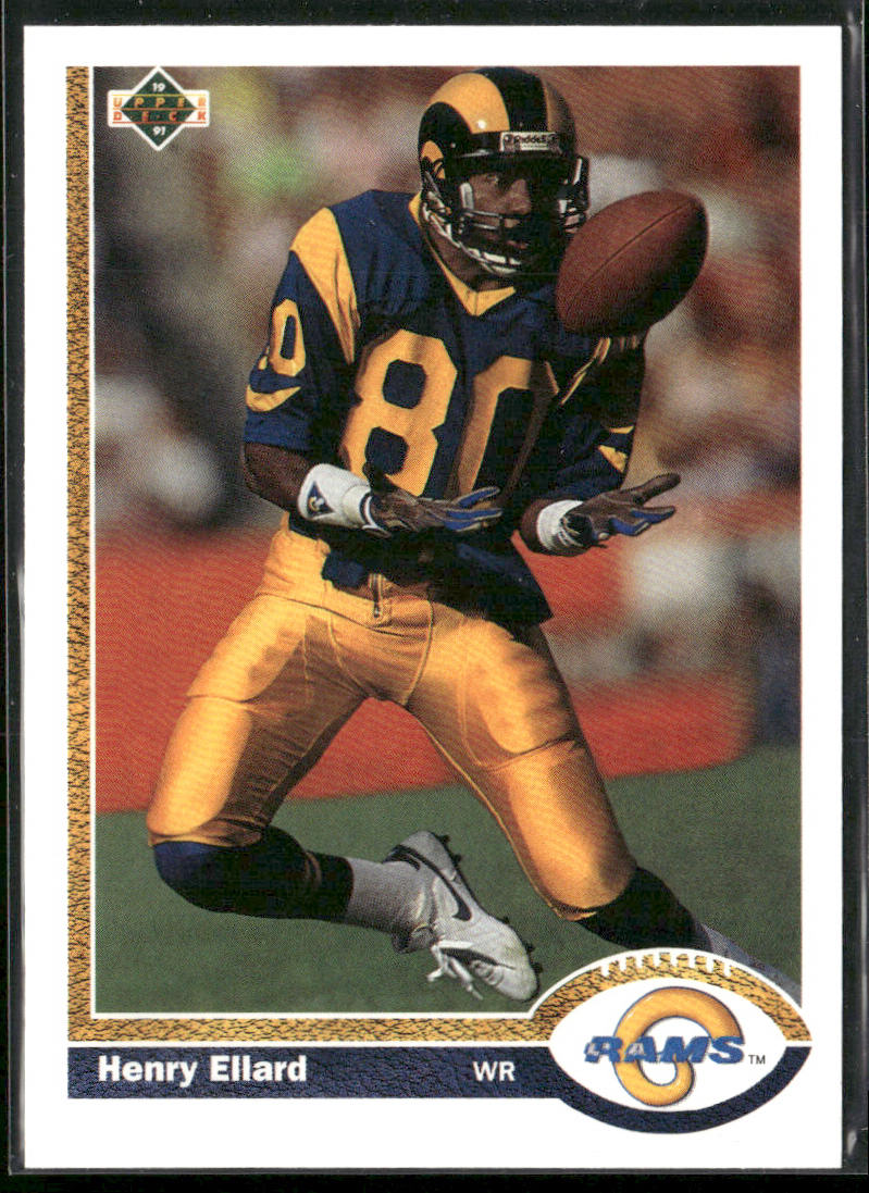 Henry Ellard 1991 Upper Deck #362 Los Angeles Rams