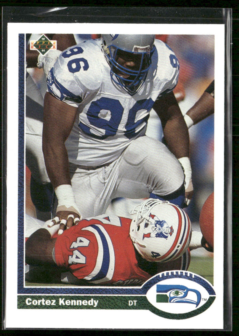 Cortez Kennedy 1991 Upper Deck #491 Seattle Seahawks