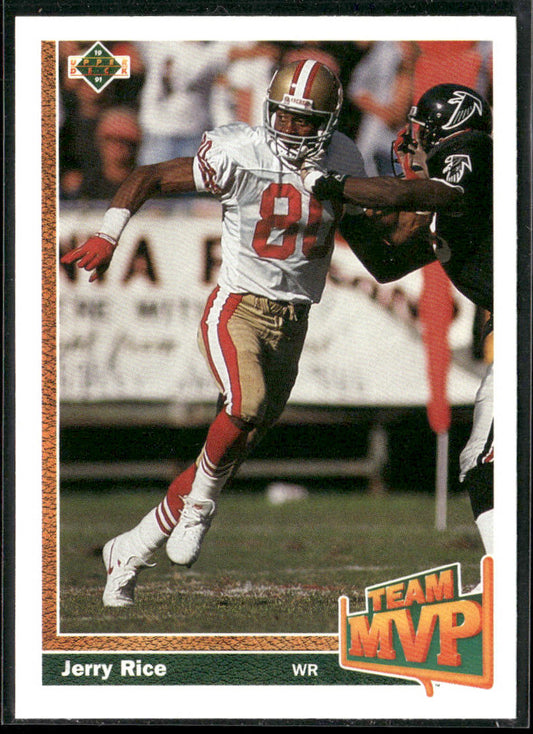 Jerry Rice 1991 Upper Deck #475 San Francisco 49ers