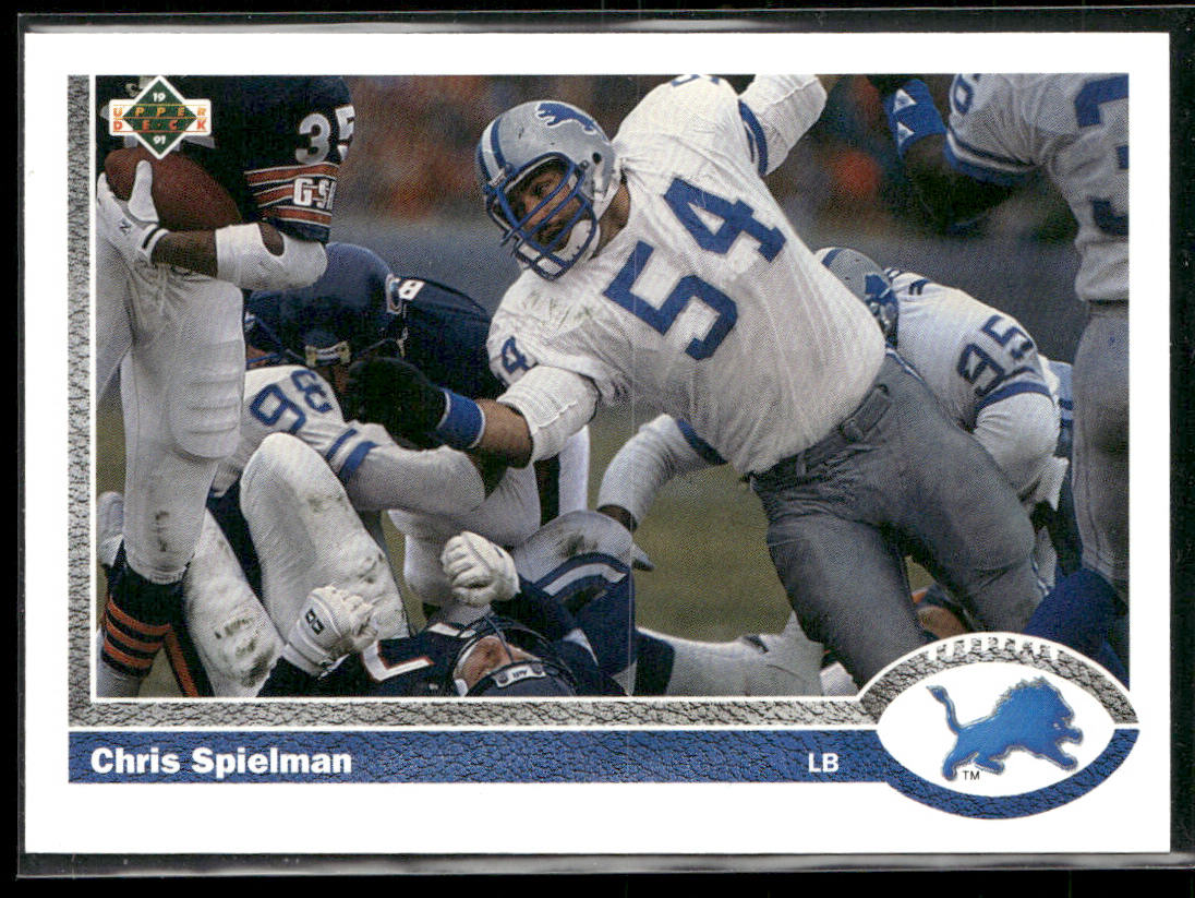 Chris Spielman 1991 Upper Deck #264 Detroit Lions